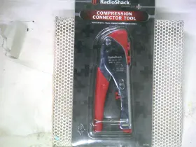 6400060 Radioshack Radio Shack Compression Connector Tool 64-060 Rg-59/6 Coax F Bnc And Rca