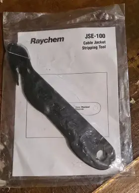 Jse-100 Raychem Cable Jacket Stripping Tool Tyco Thermal Controls