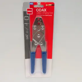 Rca Vh248z Coax Crimping Tool 8 Inch For Rg59 Rg6 Cable New
