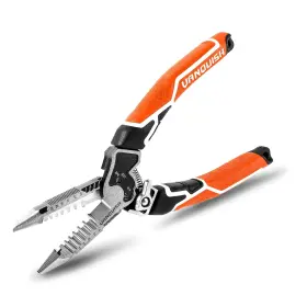 Real Steel Inc. 669356637676 Vanquish 8 In 1 Multifunctional Wire Stripper Cutting Stripping Tool 8-18