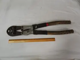 W-249 Reliable Rel-0 Manual Crimper With Burndy Dies