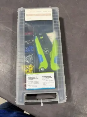 Rennsteig 049002151477 610 926 Ferrule Processing Set With Case Stripper Crimper Ferrules New