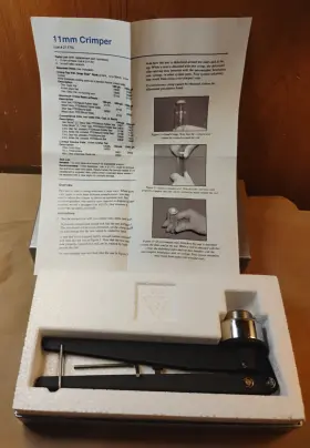 21170 Restek Aluminum Seal Crimper 11mm - Fast Ship