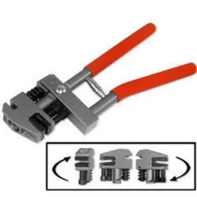 Rid-40410b Rid Hand Flange Steel Sheet Metal Punch And Crimping Crimp Punching Tool Puncher