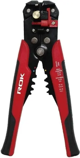 31290 Rok Tools Self Adjusting Automatic Wire Stripper With Crimper