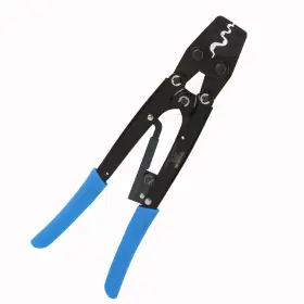 Rxlife 8b-nzjh-6ujg Blue Ratchet Cable Wire Crimping Tool Insulated Bare Terminal Pliers Awg 16-5