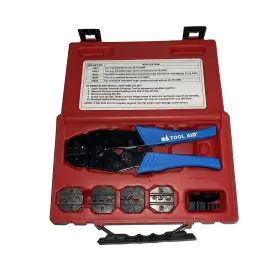 18920 S&g Tool Aid 5-piece Sae 22 To 10 Awg Ratcheting Terminal Crimping Kit