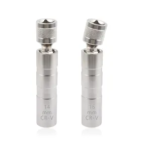 Zuo-0903 Salior 16mm And 14mm Spark Plug Socket Set Thin Wall 12 Point 3/8 Inch Drive Tools