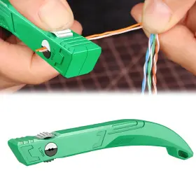 0311 Samiqu 790885402760 Wire Straightener And Untwist Tool For 1.3mm Crystal Network Cables Efficient