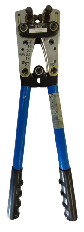Sb-50b Sanuke Battery Cable Crimper Applicable Range 6mm Squared To 50mm