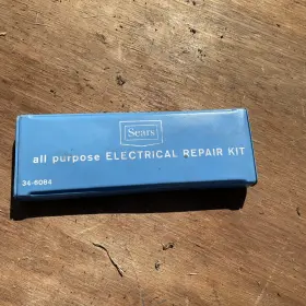34-6084 Sears All Purpose Electrical Repair Kit Crimpers - Vintage