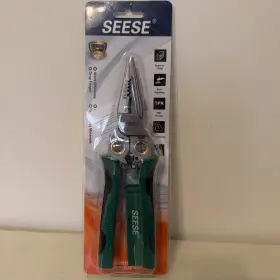 B0ff2gg383 Seese 8 In 1 Wire Stripper Voltage Tester Multi-function Electric Stripping Tool