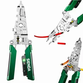 Senda 811082508041 18 In 1 Foldable Wire Stripper With Electricity Measurement Function And Dual A