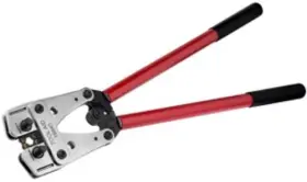 18840 Sg Tool Aid 45 Terminal Crimper With Rotating Die Set For 8-4/0 Awg