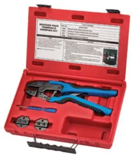 18850 Sg Tool Aid Weather Pack Terminals Crimping Kit