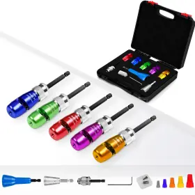 Shpprfuzn 751787323676 Wire Stripper For Drill 14-12-10-8-6awg - Includes 5 Pcs