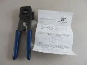 Pt-908 Siemon Crimp Tool With Instructions