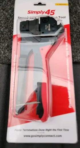 S45-p420 Simply45 Keystone Jack 110 Termination Tool