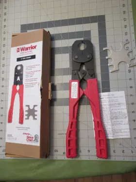 Sioux Chief 739236566836 Warrior 1 Inch Crimper Crimp Tool For Pex 305-40cpk