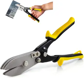 Slnihams Slnihams-crimpers-005 5-blade Hand Crimper Tool For 24-28 Gauge Duct Work 10-1/2 Inch