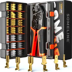 Chcp-6 Someline Open Terminal Connector Crimping Tool Kit 2.8/4.8/6.3mm Male Female Non-insu