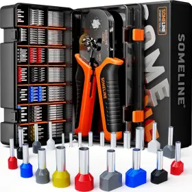 Gx1080qz  Someline Crimping Pliers 21 Sizes Of Electrical Crimp Lugs 0.25-6mm Hexagonal Terminals
