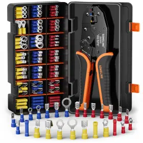 Pvc-26 Someline Electrical Connectors Crimping Tool Set Ratchet Terminal Crimper 22-10 Awg