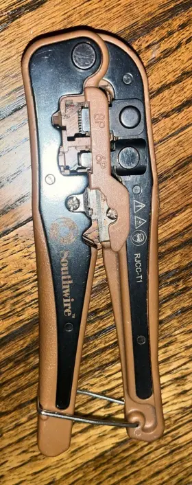 Rjcc-t1k Southwire Compact Voice And Data Crimp Tool With Modular Plugs