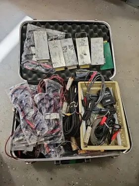 Sk-t1 Southwire T-1 Test Kit Telecom Westek Aligator Clips Chips Repeater Parts Leads Items