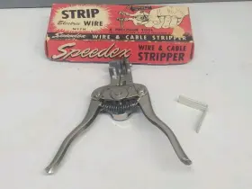 2313793 Speedex Vtg Wire And Cable Stripper No. 7661 10-20 Made In Usa