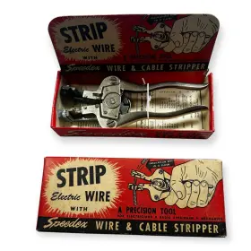 766-a Speedex Vintage Wire And Cable Stripper 14-30 Awg Original Box