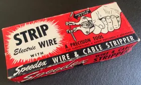 Gdp-663 Speedex Vintage Wire And Cable Stripper Excellent Condition Display Box