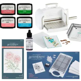 Amz-030 Spellbinders Cut And Press Starter Paper Crafting Machine Bundle Multi