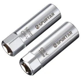 Tsw0009 Spurtar 14mm 16mm Spark Plug Socket Set Thin Wall And Silver