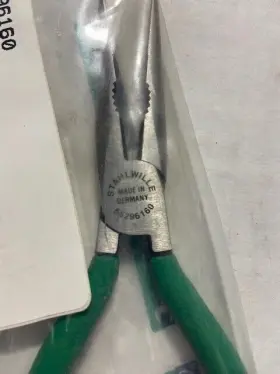 65296160 Stahlwille Snipe Nose Pliers With Cutter Form A Polished 160mm - New