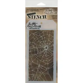 Stampers Anonymous 794504713053 Tim Holtz Layered Stencil 4.125-inch By 8.5-inch Shatter