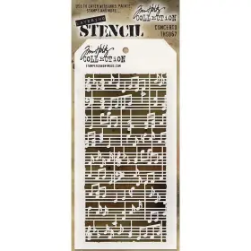 Agths067 Stampers Anonymous Ths067 Tim Holtz Layered Stencil Multi-colour 4.125 X 8.5-inch
