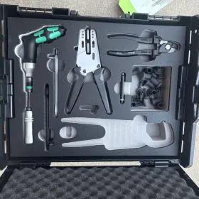 32.6128-00000 Staubli Mc4 Tool Kit For Assembly Of Pv-kbt4 And Pv-kst4 Connectors New Open Box