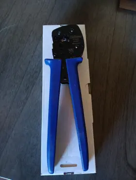 Pv-czm-22100 Staubli Blue Crimping Pliers Pv-czm