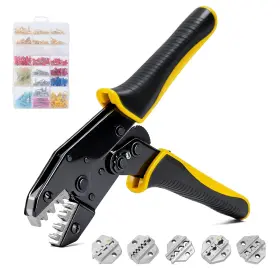 Steelite 941625181399 546pcs Crimping Tool Set With Connectors - Quick Release Ratchet Wir
