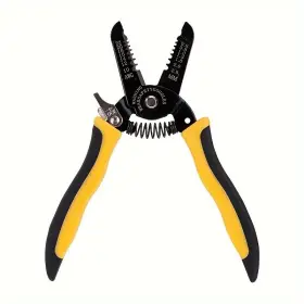 Edl2607 Steelite 7 Inch Wire Stripper/cutter High Carbon Steel With Spring-loaded