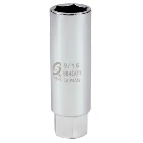 884501 Sunex Tools 613364064542 3/8inch Drive 9/16inch Spark Plug Socket