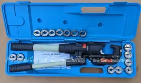 Tbm14m T&b Thomas Betts Hydraulic Crimper 14 Ton Crimping Tool Burndy Udiekitcu Dies
