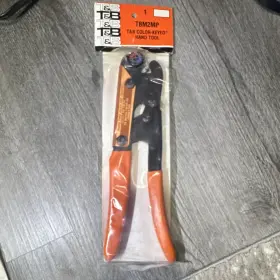 T&b Tbm2mp T&b Color-keyed Hand Crimping Tool With Orange Sheath Handles