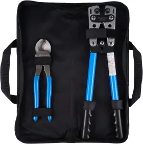 Hx-50b-bag  Taizhou Haoke Tools Co. Ltd. Heavy-duty Canvas Bag/battery Cable Lug Crimper Tool Kit Wire Crimping Pliers