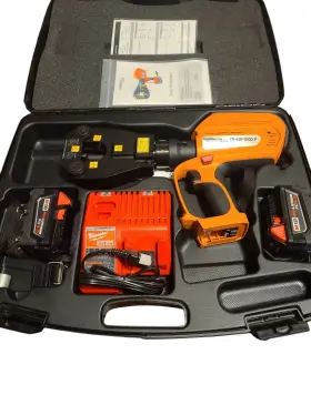 Tb-6df1000-p Taskmaster From Ilsco Model 6 Ton Battery Hydraulic Crimping Tool Used