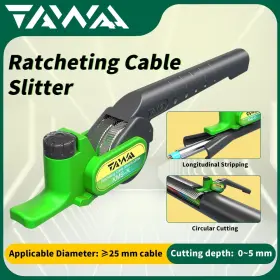Tawaa 607608481202 2pcs Kms-k Ratcheting Cable Slitter Cutting Depth 5mm Ship From Usa