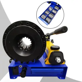 Sf-056650 Techtongda Portable Manual Hydraulic Hose Crimper 0.24-0.98 Inch 7 Dies 1000n