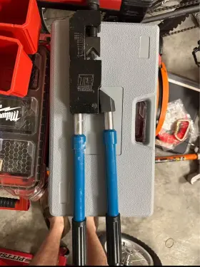 Th0020 Temco Lug Crimper Tool - Black/blue