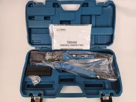 Th0400 Temco Hydraulic Crimper For Stainless Steel Cable Fittings 1/16 Inch -1/4